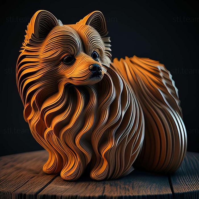 3D model Pomski dog (STL)